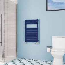 Deddington Cobalt Blue Heated Towel Rail 800mm x 500mm